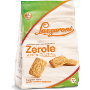 Bezlepkové křehké sušenky Zerole DIA 200 g Lazzaro...