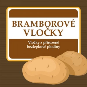 Bezlepkové bramborové vločky 250g Adveni (CZ) advv...