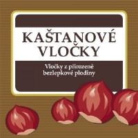 Bezlepkové kaštanové vločky 50g Adveni (CZ) advvlo...