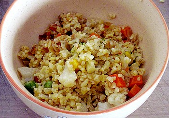 Dietní zeleninový bulgur